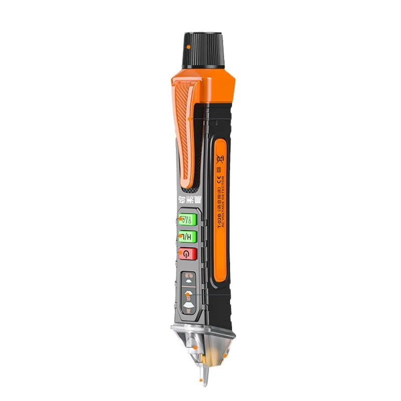 Electronics Quiz - ปากกาทดสอบแรงดันไฟฟ้าแบบไม่สัมผัส รุ่น 12-1000V พร้อมเซ็นเซอร์วัดกระแสไฟฟ้าและเสียงแจ้งเตือน