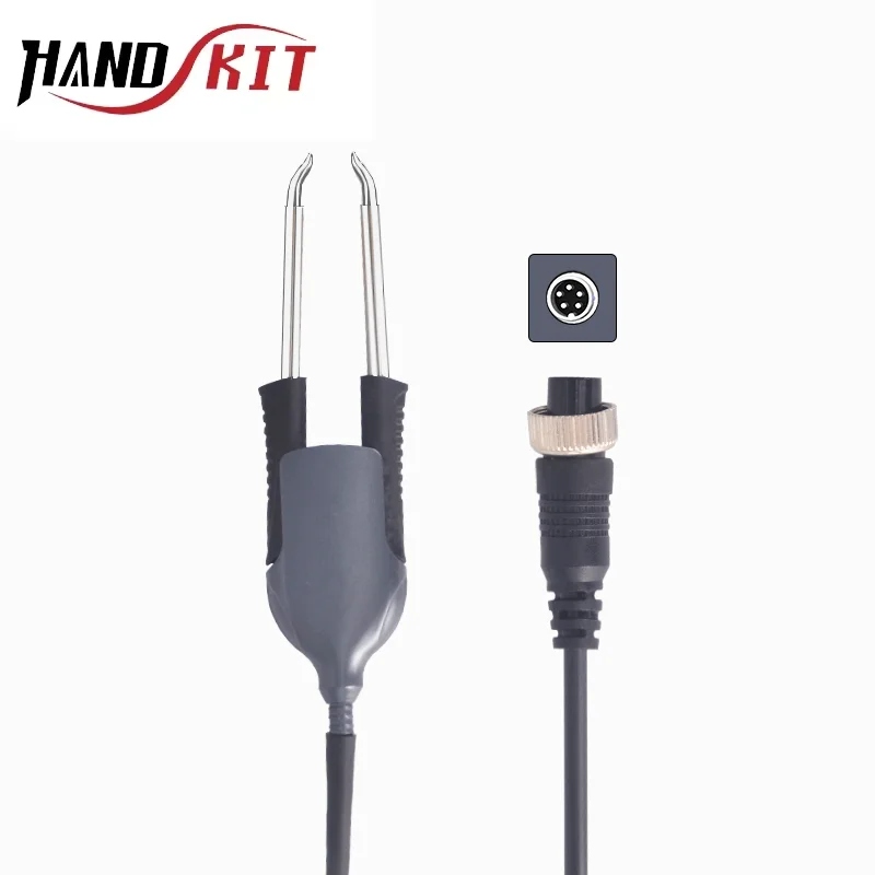 Electronic Gadgets - T12 สถานีบัดกรีแหนบจับสําหรับ Handskit STM 32 สถานีบัดกรีอุณหภูมิปรับแบบพกพา