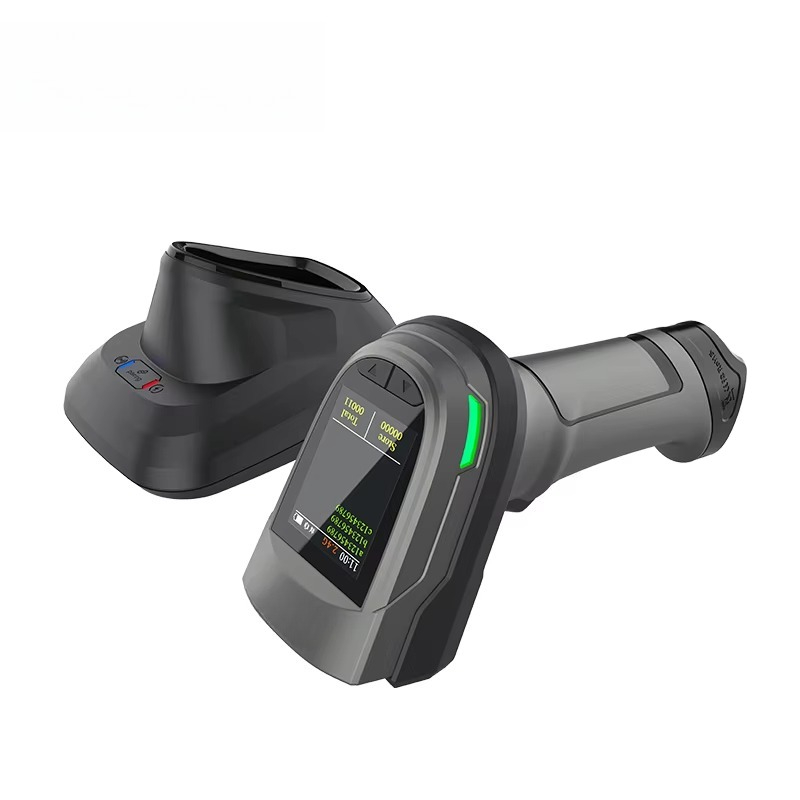 Barcode Scanner Wireless - เครื่องสแกนบาร์โค้ดไร้สายความเร็วสูง XB-D68T 1D2D สำหรับระบบ POS และตรวจสอบราคา
