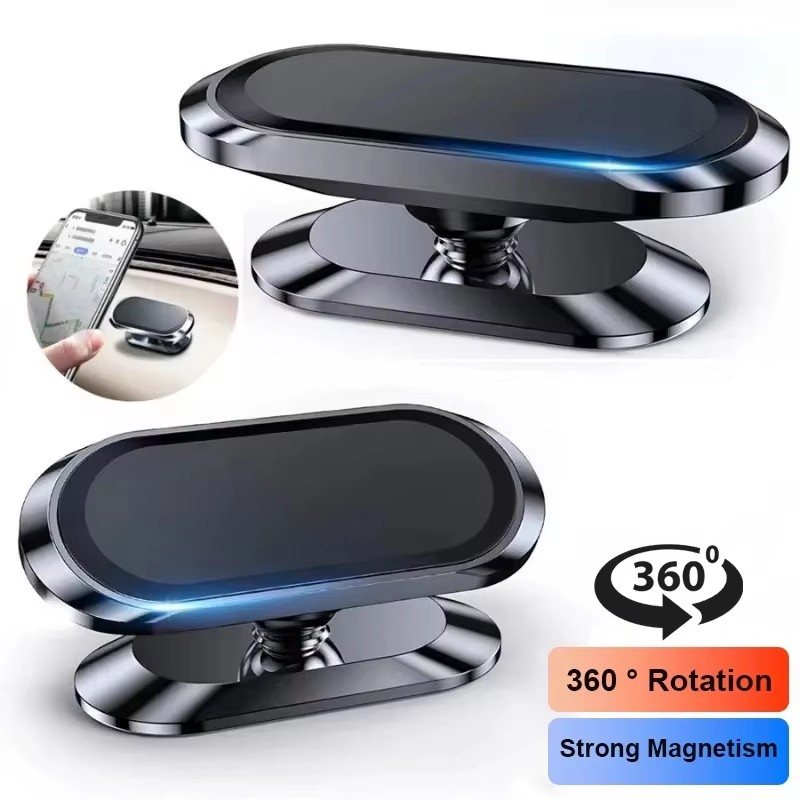 Useful Electronic Gadgets - 360 ° ที่ยึดโทรศัพท์ในรถยนต์แบบแม่เหล็ก ที่วางมือถือ สมาร์ทโฟน รองรับ