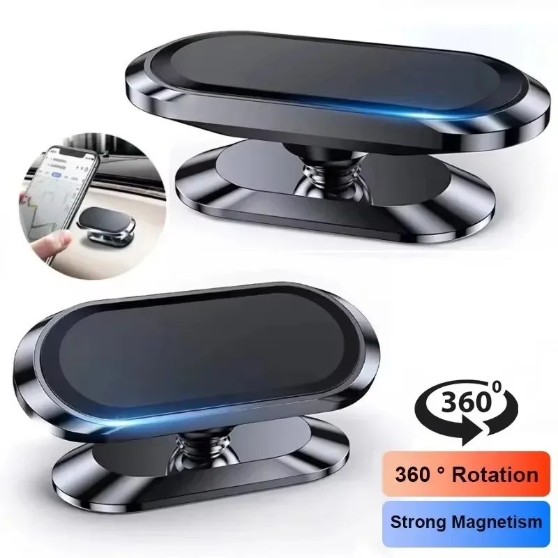 Useful Electronic Gadgets - 360 ° ที่วางโทรศัพท์ในรถยนต์แบบแม่เหล็ก ขาตั้งสมาร์ทโฟนแบบแม่เหล็ก รองรับ GPS