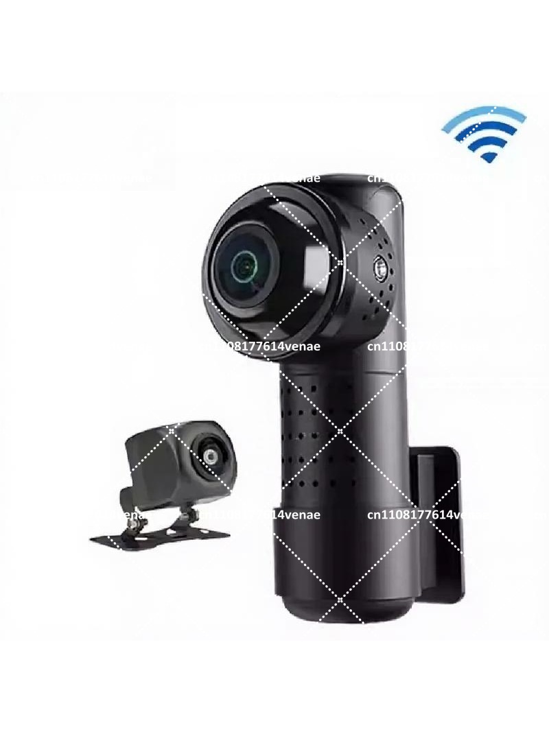 Panoramic Dash Cam 360 - กล้องบันทึกภาพรถยนต์แบบไร้สาย 360 องศา พาโนรามา HD