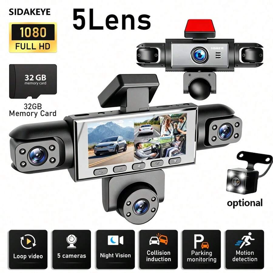Panoramic Dash Cam 360 - สกายเวิร์ธ ไซดาคีย์ 360 ° กล้องติดรถยนต์แบบพาโนรามา 5