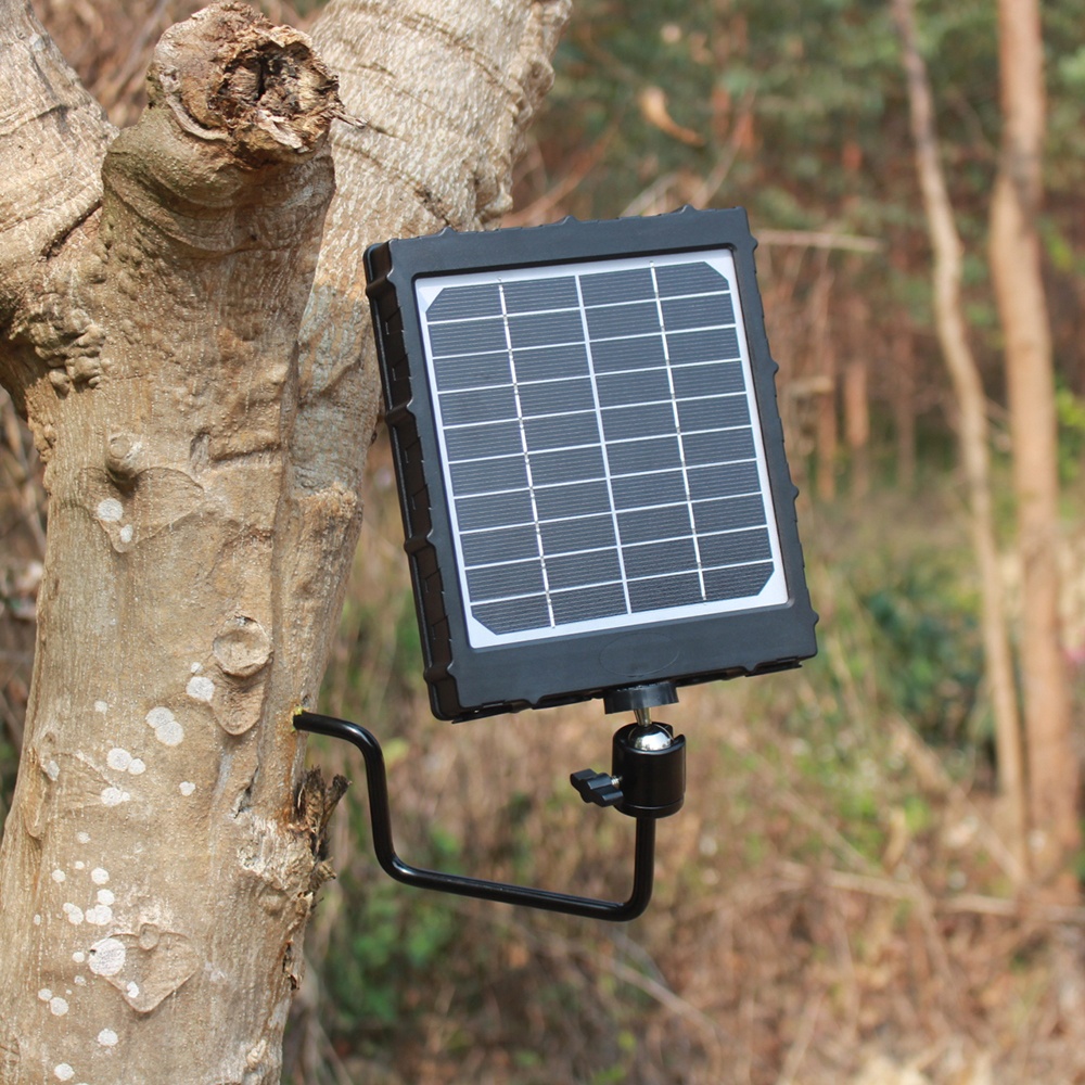 Solar Powered Charger - เครื่องชาร์จพลังงานแสงอาทิตย์ขนาดเล็กกันน้ำ IP66 6V 9V 3W พร้อมแบตเตอรี่