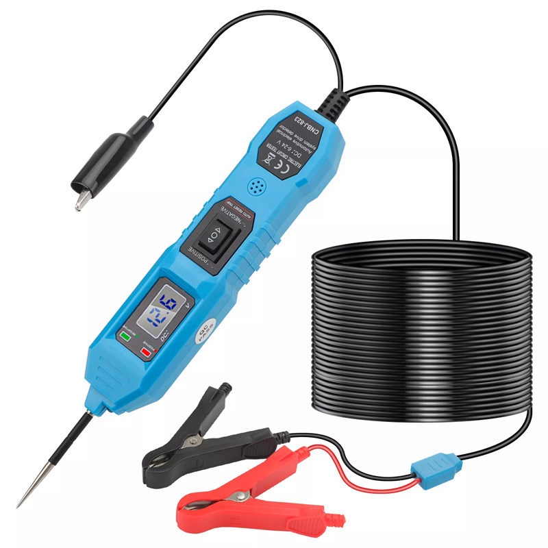 Electronics Quiz - เครื่องทดสอบฟิวส์ LCD เครื่องทดสอบวงจรไฟฟ้า 3.5-36V DC เครื่องตรวจจับพลังงานแบตเตอรี่