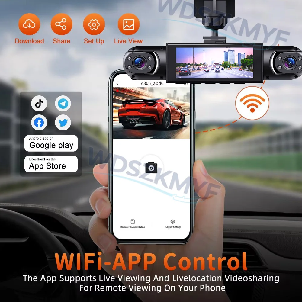 ใหม่ 360 °   กล้องติดรถยนต์ 10 - Panoramic Dash Cam 360 บทวิจารณ์และราคา