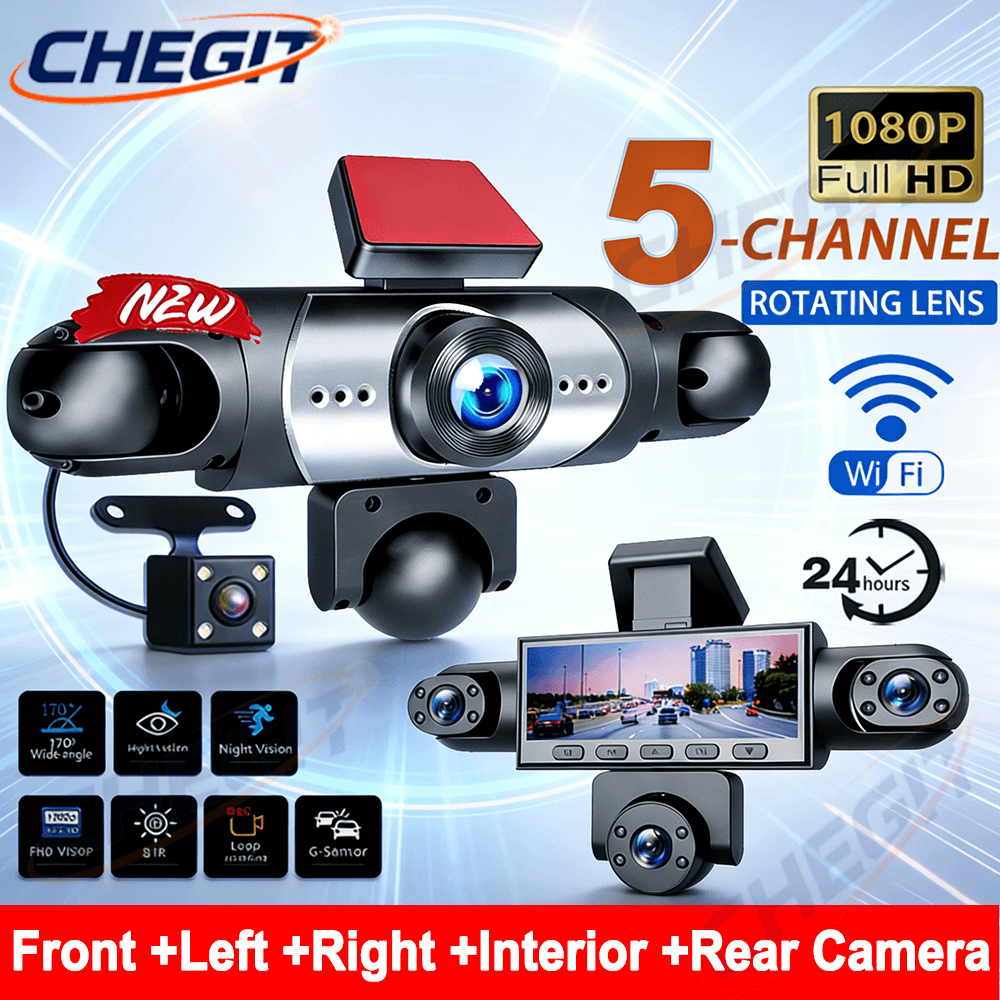 กล้องติดรถยนต์ DVR รุ่นใหม่ ปี - Panoramic Dash Cam 360 บทวิจารณ์และราคา