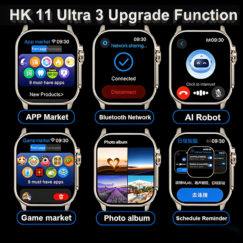 นาฬิกาใหม่ HK10 อัพเกรด HK11 U - Electronics Quiz บทวิจารณ์และราคา