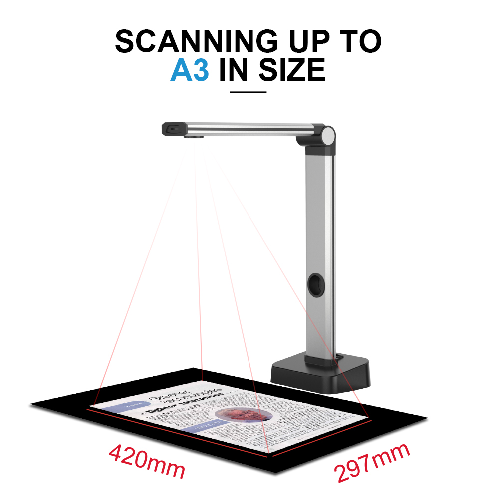 JOYUSING L14 14MP HD Book & Do - Document Camera Visualizer บทวิจารณ์และราคา