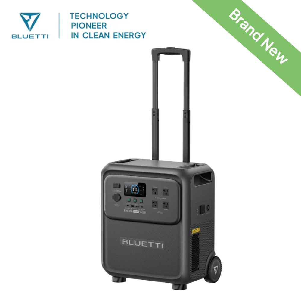 BLUETTI Elite 400 2600W 3840Wh - Solar Powered Charger บทวิจารณ์และราคา