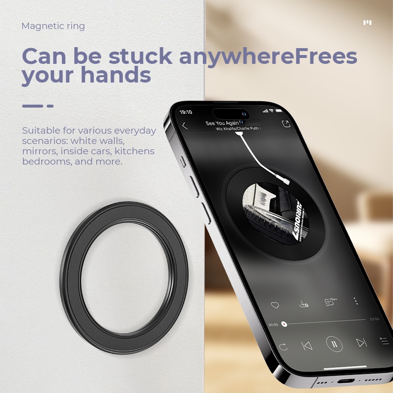 ที่ยึดโทรศัพท์แบบแม่เหล็กแรงสู - Useful Electronic Gadgets บทวิจารณ์และราคา