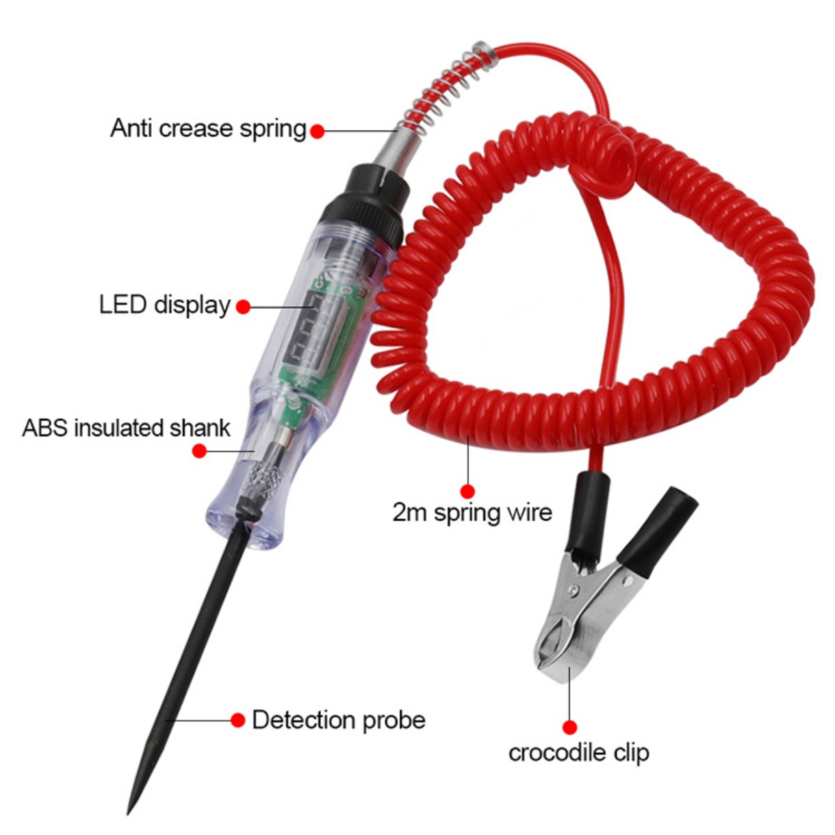 เครื่องทดสอบวงจรไฟรถยนต์ รถบรร - Electronics Quiz บทวิจารณ์และราคา