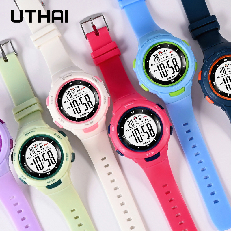 อุทัยนาฬิกาเด็กกีฬาแฟชั่นนาฬิก - Smart Watch Kids บทวิจารณ์และราคา